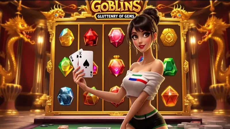 Koleksi permainan slot FOR4D pada layar digital
